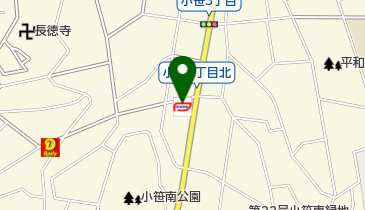 ニコニコレンタカー 福岡小笹店の地図画像