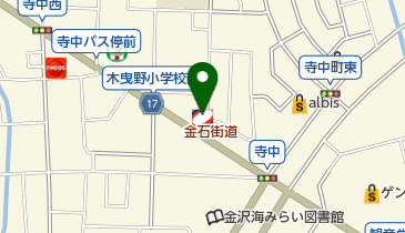 ニコニコレンタカー 金沢海側環状 金石店の地図画像