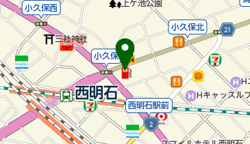 ニコニコレンタカー 西明石店の地図画像