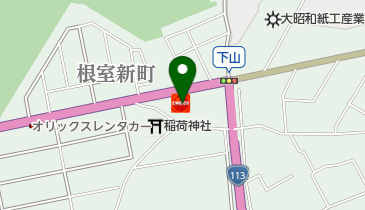 ニコニコレンタカー 新潟空港店の地図画像