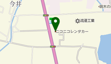 ニコニコレンタカー 堺美原店の地図画像