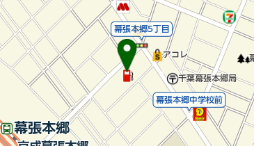 ニコニコレンタカー 幕張本郷店の地図画像