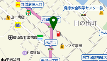 ニコニコレンタカー 横須賀日の出町店の地図画像