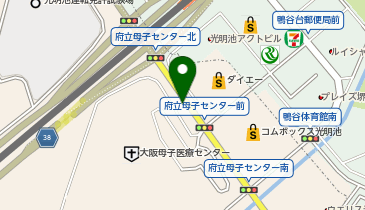 ニコニコレンタカー 光明池駅前店の地図画像