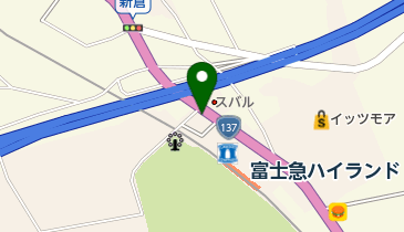 ニコニコレンタカー 富士急ハイランド駅前店の地図画像