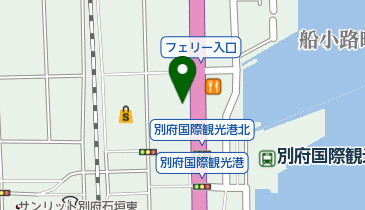 ニコニコレンタカー YH別府みなと町店の地図画像