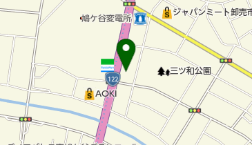 ニコニコレンタカー 南鳩ヶ谷店の地図画像