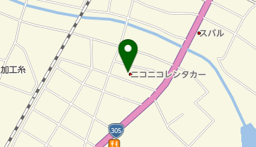 ニコニコレンタカー 小松今江店の地図画像