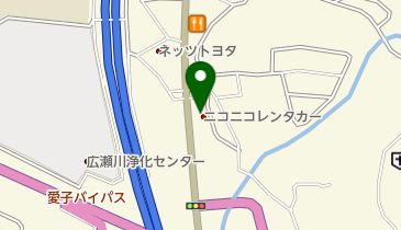 ニコニコレンタカー 仙台宮城インター店の地図画像