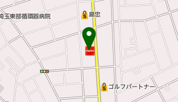 ニコニコレンタカー 越谷花田店の地図画像