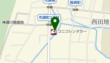 ニコニコレンタカー 富山布瀬店の地図画像