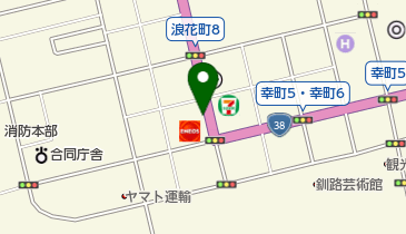 ニコニコレンタカー 釧路浪花町店の地図画像