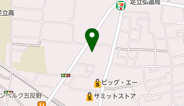 ニコニコレンタカー 足立五反野店の地図画像