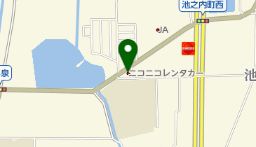 ニコニコレンタカー 大和郡山池之内店の地図画像