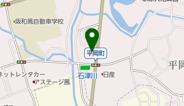 ニコニコレンタカー 堺平岡町店の地図画像