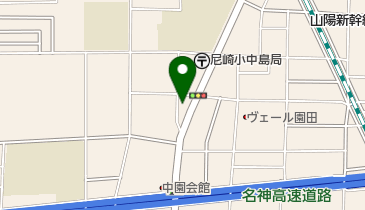 ニコニコレンタカー 尼崎小中島店の地図画像
