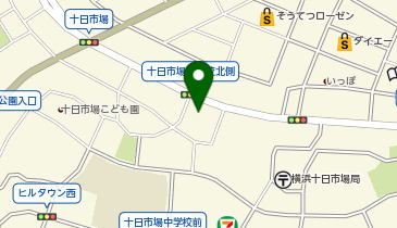 ニコニコレンタカー 横浜十日市場店の地図画像