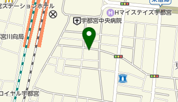 ニコニコレンタカー 宇都宮駅店の地図画像