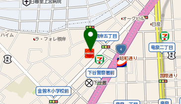 ニコニコレンタカー 三ノ輪駅店の地図画像
