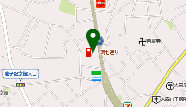 ニコニコレンタカー 大田南馬込店の地図画像