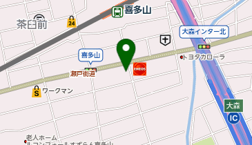 ニコニコレンタカー 名古屋喜多山駅前店の地図画像