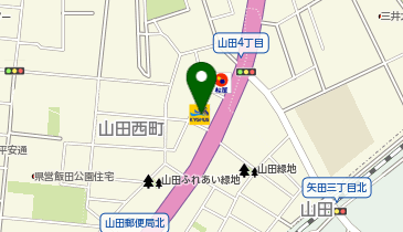 ニコニコレンタカー 名古屋山田町店の地図画像