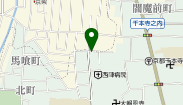 ニコニコレンタカー 京都西陣店の地図画像