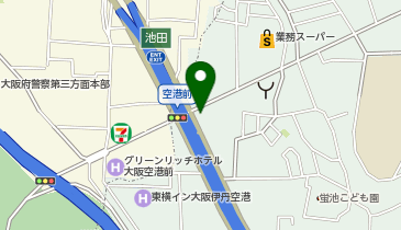 ニコニコレンタカー 大阪空港前店の地図画像