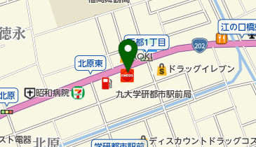 ニコニコレンタカー 福岡伊都店の地図画像