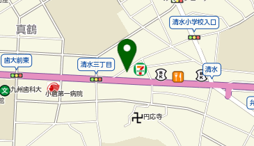 ニコニコレンタカー 小倉きよみず店の地図画像