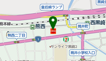 ニコニコレンタカー 八幡熊西駅前店の地図画像