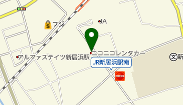 ニコニコレンタカー 新居浜駅店の地図画像