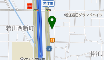 ニコニコレンタカー 東大阪若江北町店の地図画像