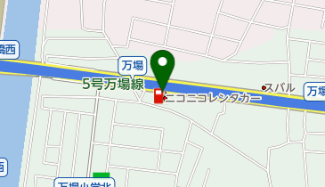 ニコニコレンタカー 名古屋万場店の地図画像