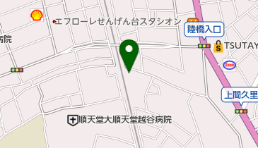 ニコニコレンタカー 越谷せんげん台駅店の地図画像