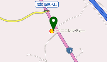 ニコニコレンタカー 信濃町黒姫店の地図画像