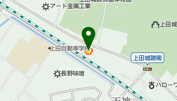 ニコニコレンタカー 上田天神店の地図画像