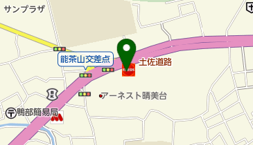 ニコニコレンタカー 高知鴨部店の地図画像