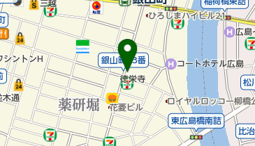 ニコニコレンタカー 広島胡町店の地図画像