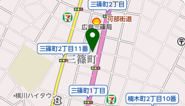 ニコニコレンタカー 広島三篠店の地図画像