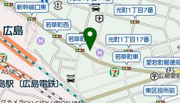 ニコニコレンタカー 広島駅新幹線口店の地図画像