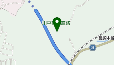 ニコニコレンタカー 長崎長与町店の地図画像