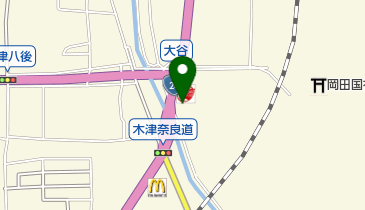 ニコニコレンタカー 木津川木津馬場店の地図画像