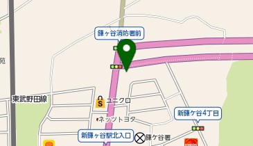 ニコニコレンタカー 新鎌ケ谷店の地図画像