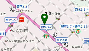 ニコニコレンタカー 札幌豊平店の地図画像