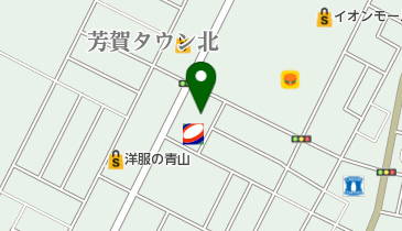 ニコニコレンタカー イオンモール天童店の地図画像