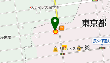 ニコニコレンタカー 大泉学園6丁目店の地図画像