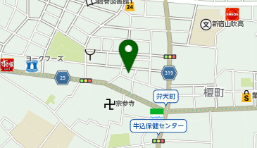 ニコニコレンタカー 新宿弁天町店の地図画像