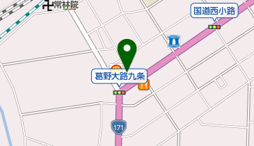 ニコニコレンタカー 京都吉祥院三ノ宮西町店の地図画像