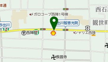 ニコニコレンタカー 京都西北小路町店の地図画像